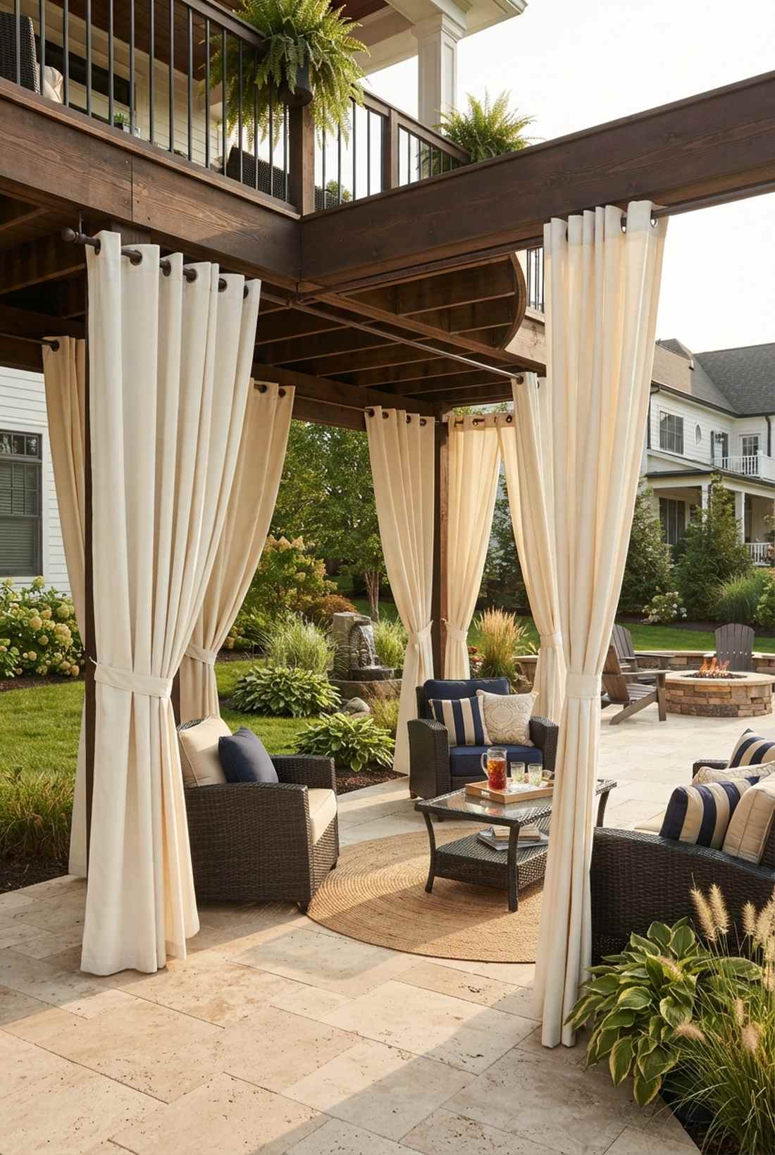 outdoor curtain panels