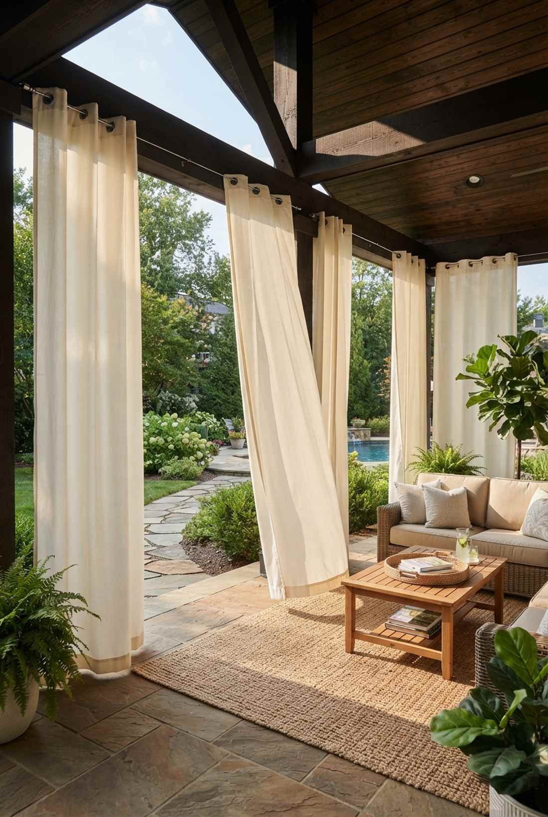 outdoor curtains