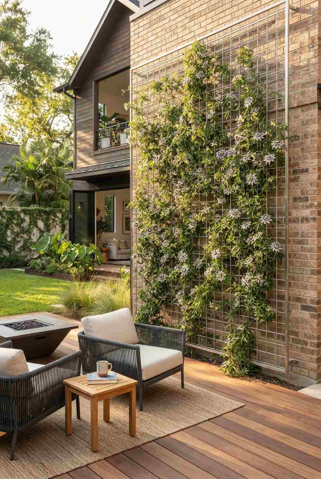 passion flower exotic architecture