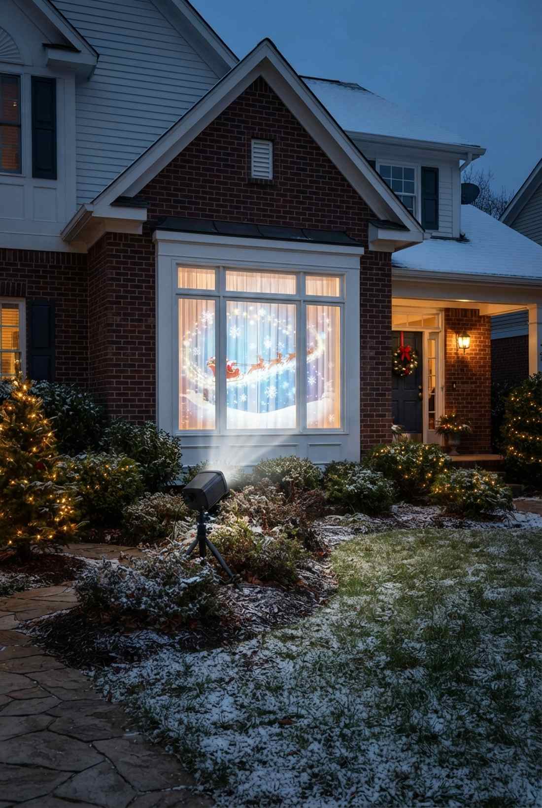 projection light window animations