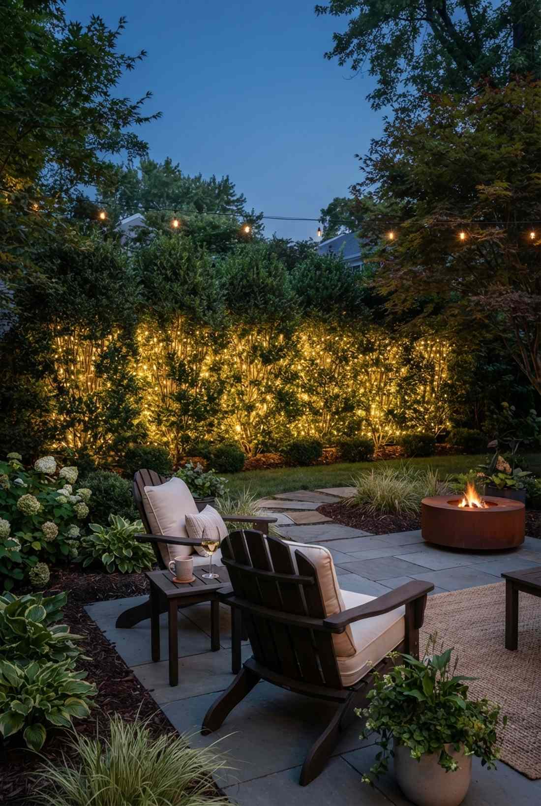 shrub backdrop curtains