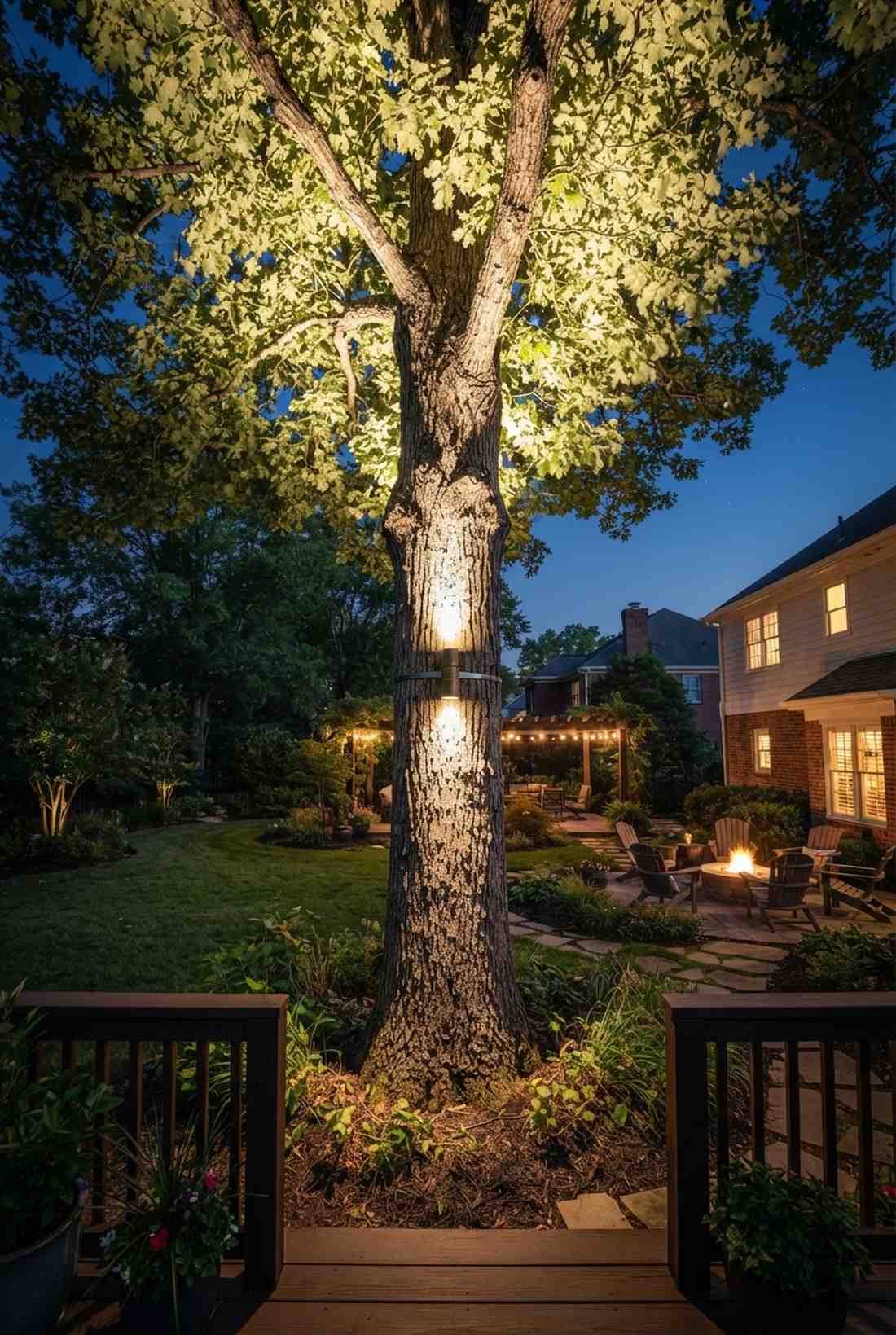 tree trunk mid height bidirectional