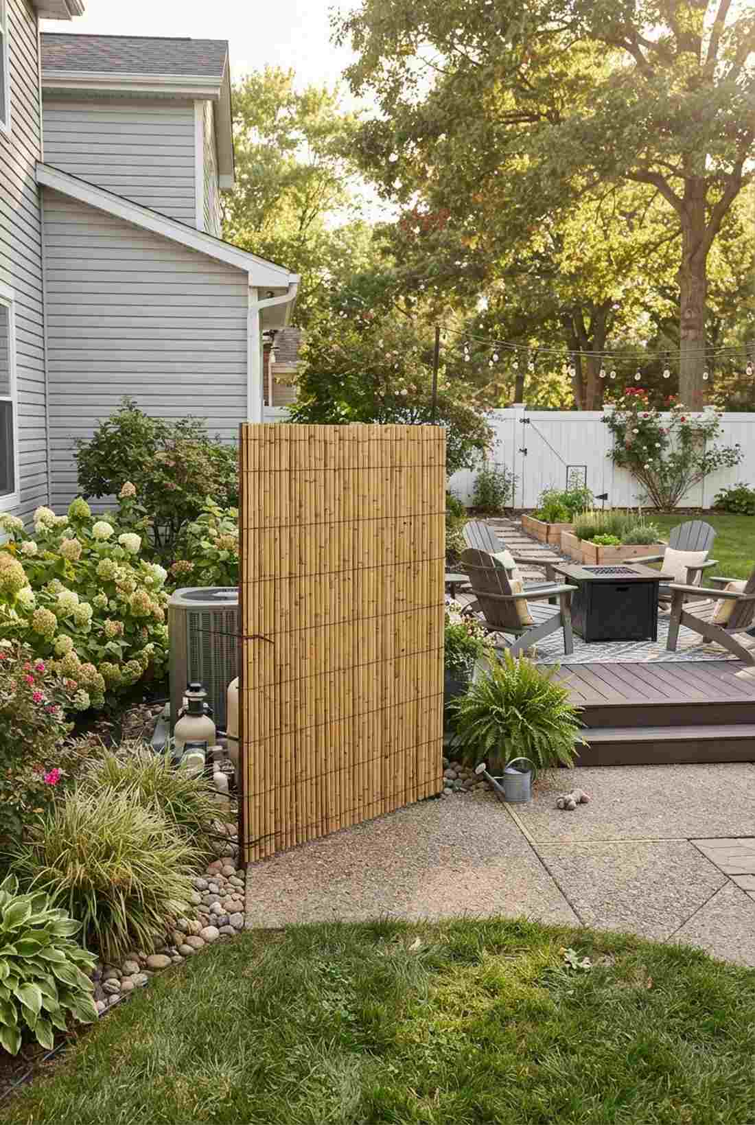 bamboo privacy screens