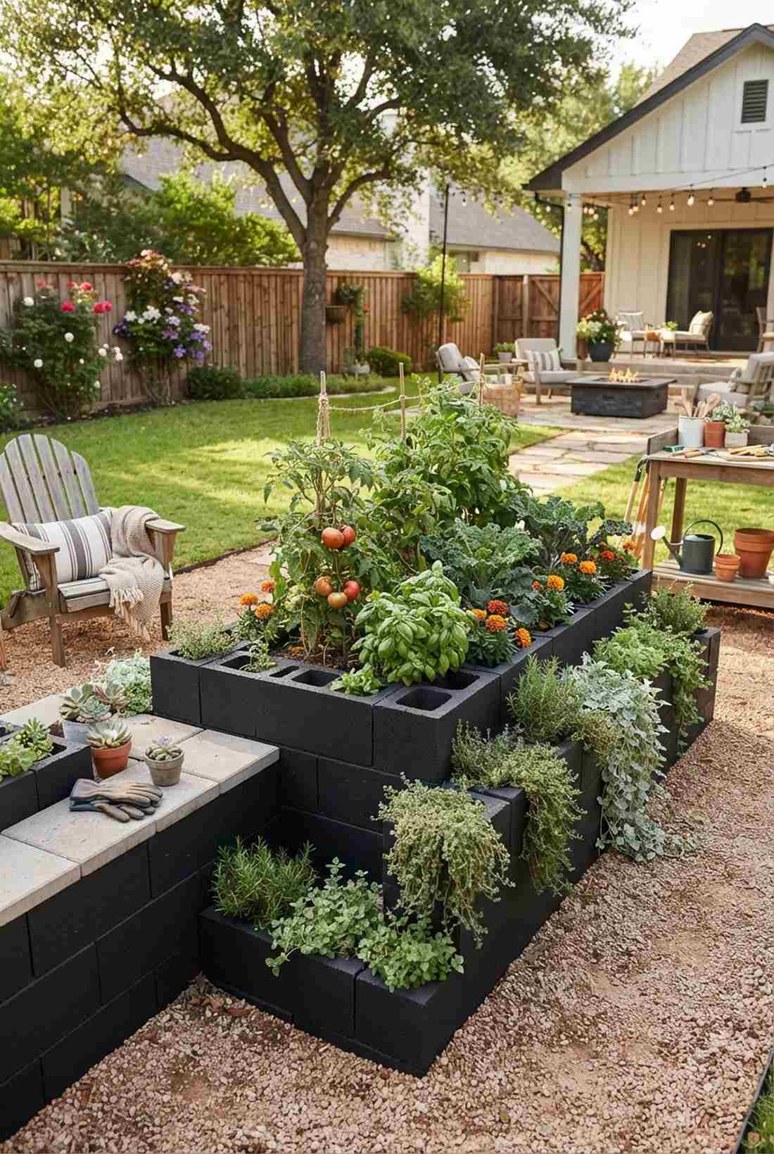 cinder block modular beds