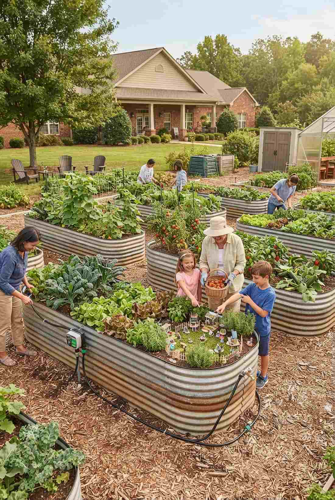 communal harvest gardens