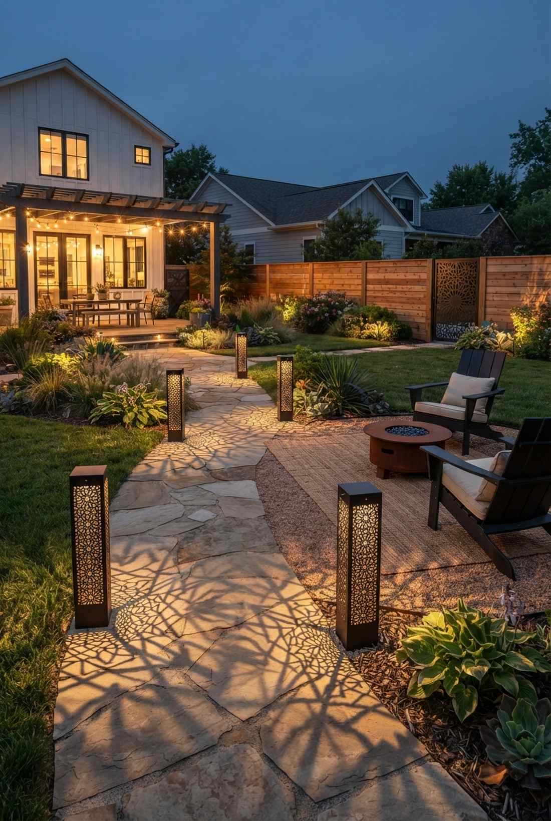 decorative pattern bollards