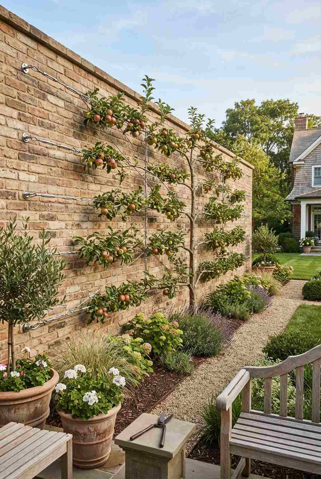espalier wire system