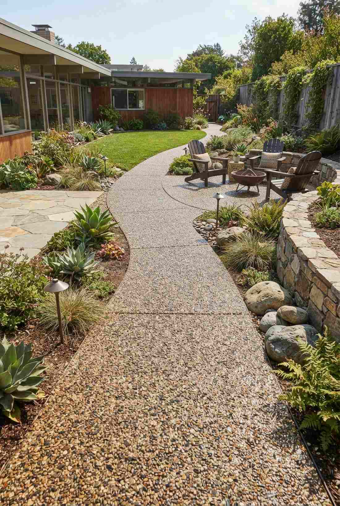 exposed aggregate finish