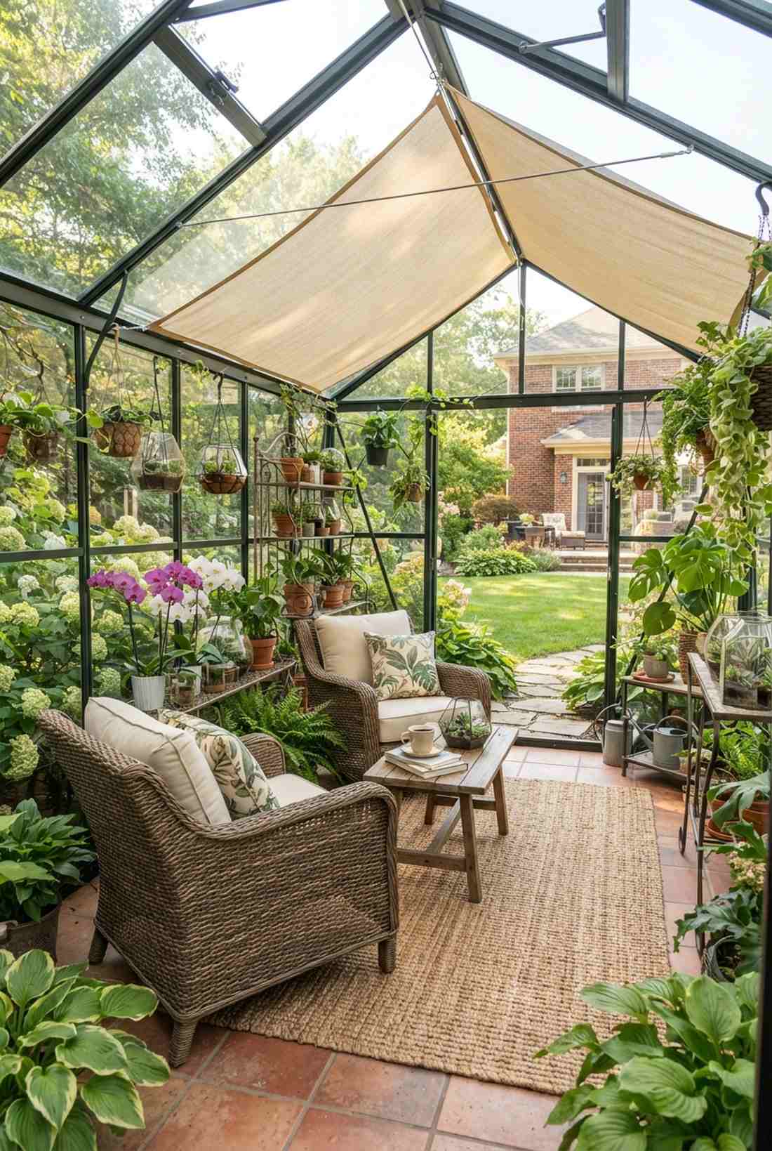greenhouse lounge space