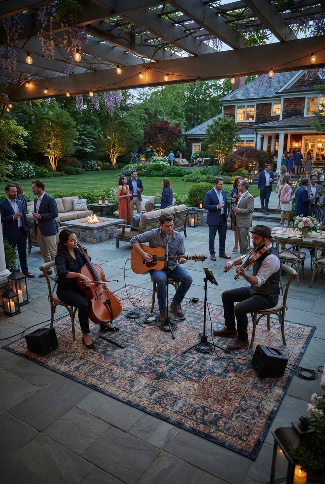 live acoustic musicians