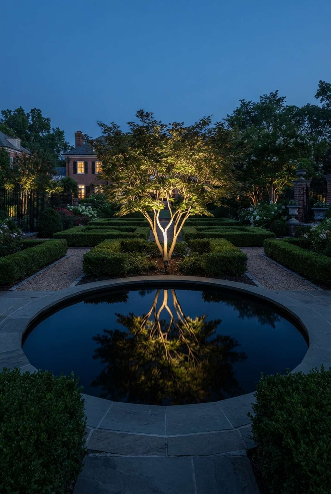 mirror reflection lighting