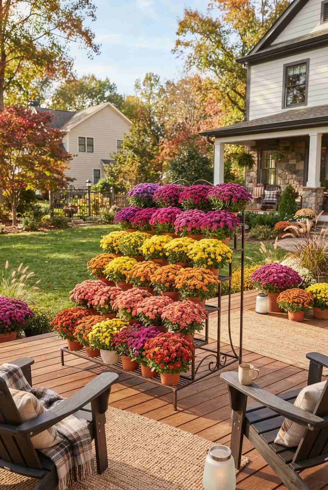 mum rainbow cascade