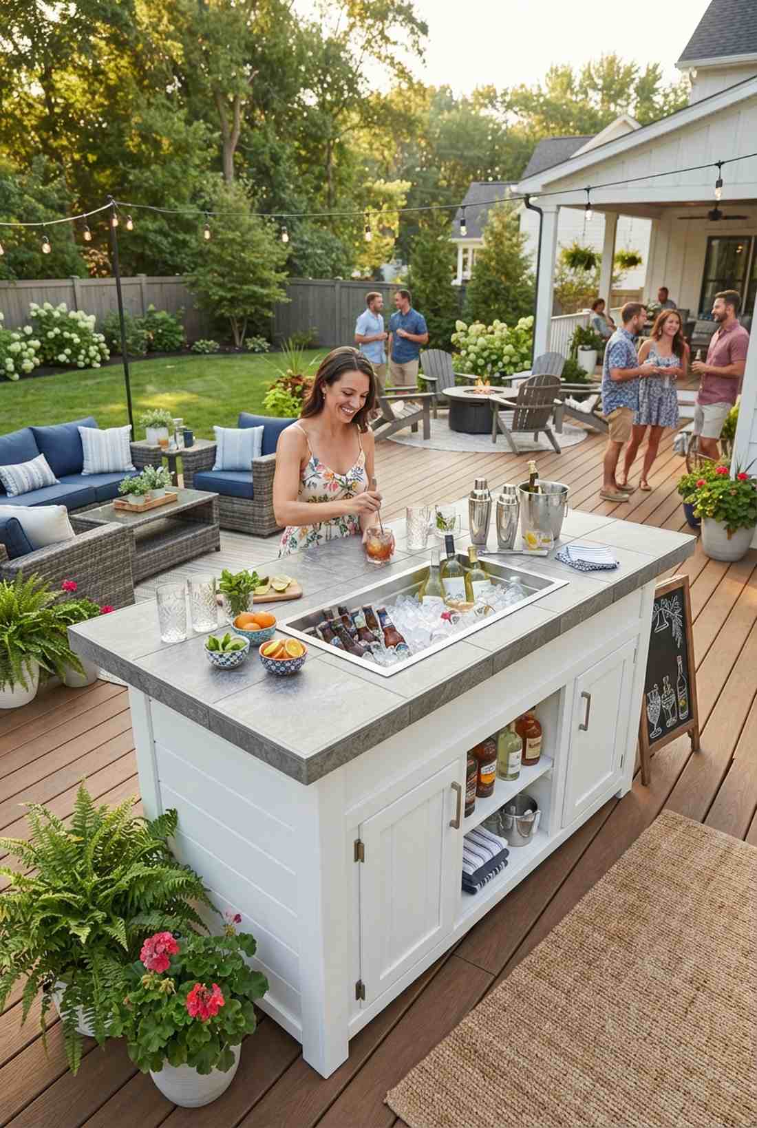 outdoor bar stations