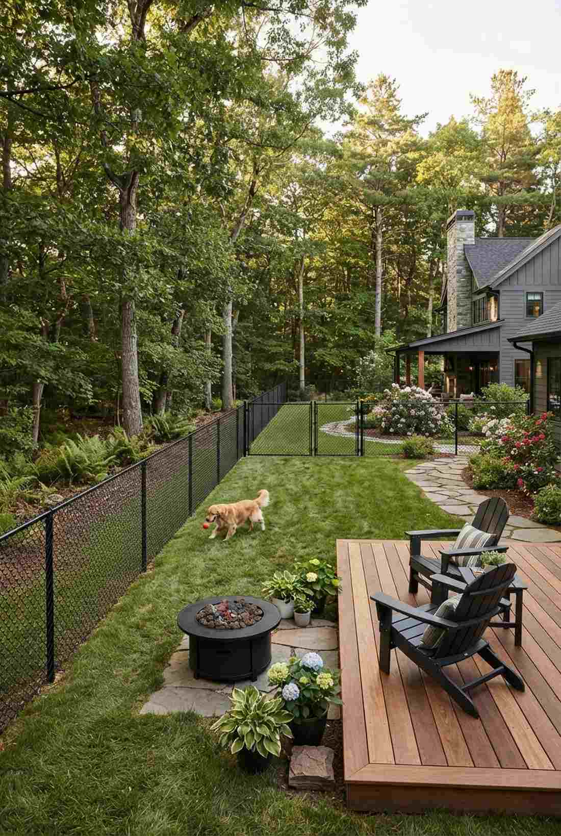 pvc coated chain link fence
