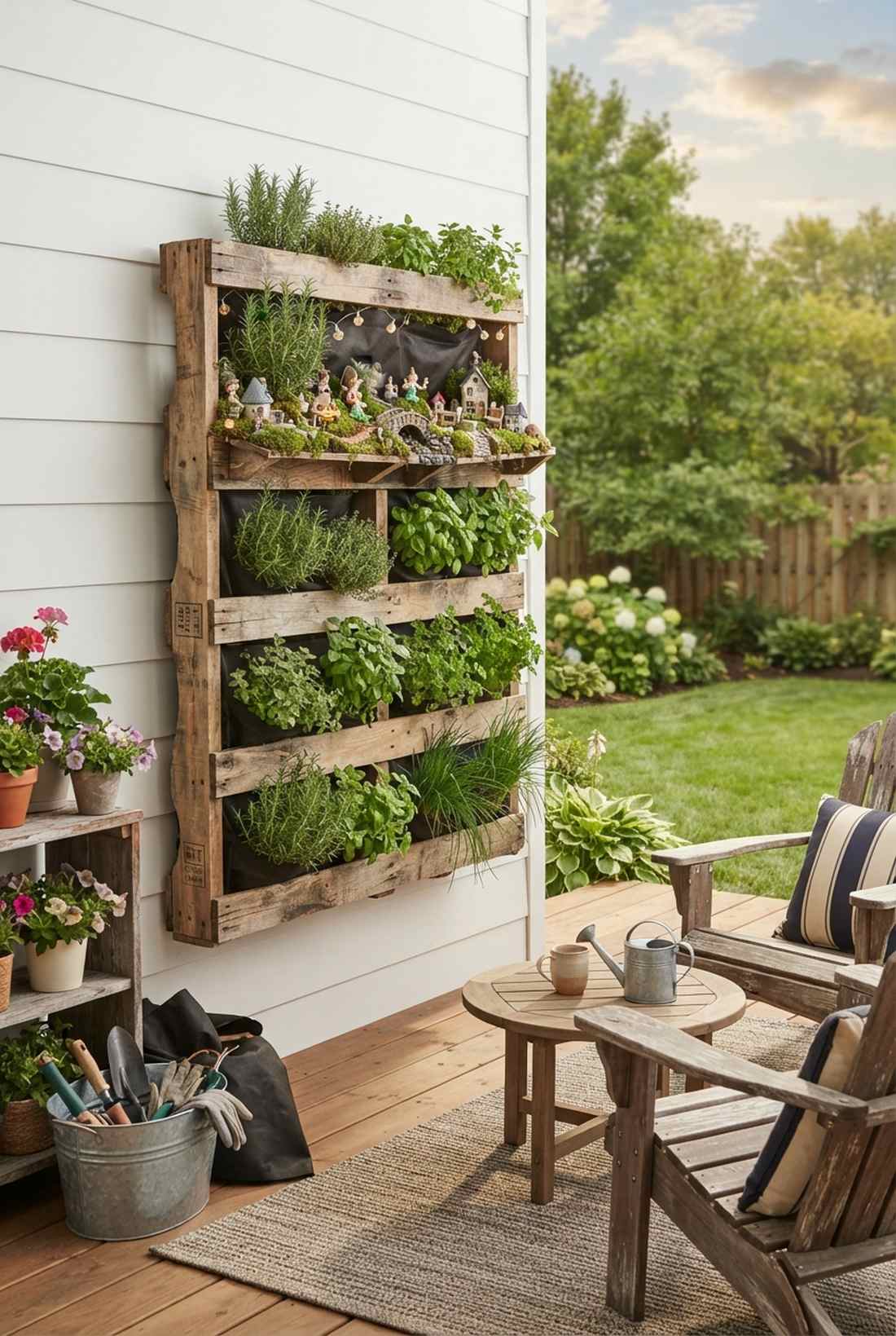 rain gutter vertical system