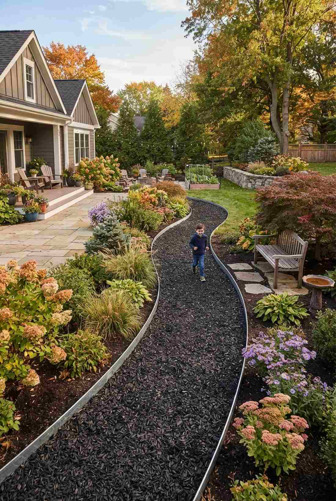 recycled rubber mulch
