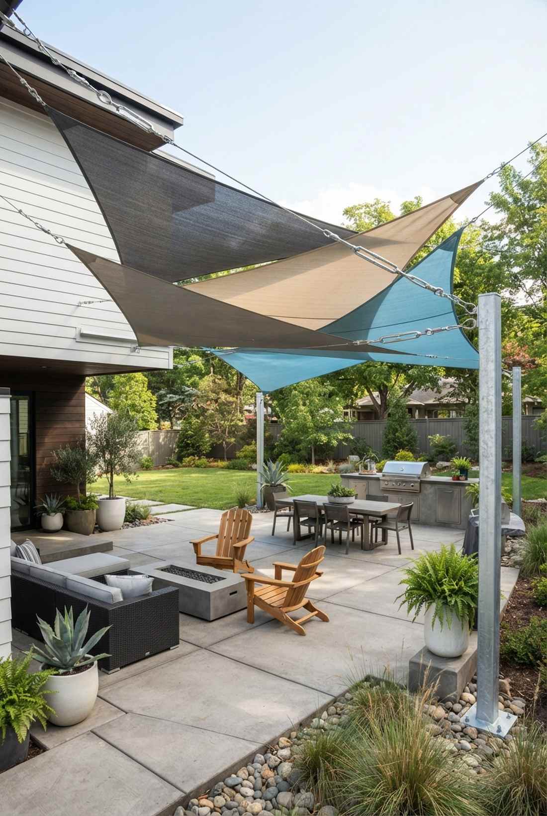 sail shade installation