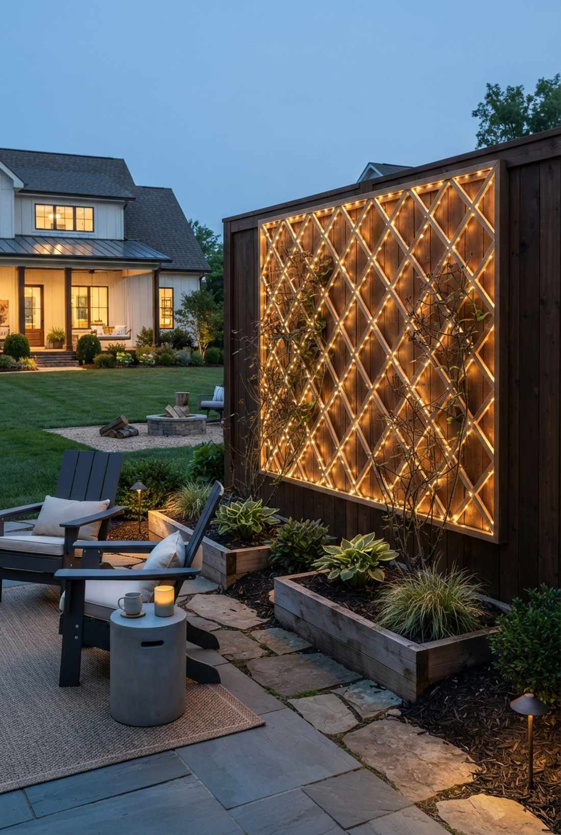 trellis panel illumination