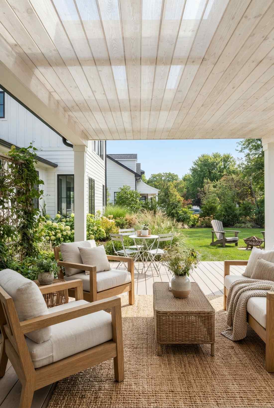 whitewashed wood planks