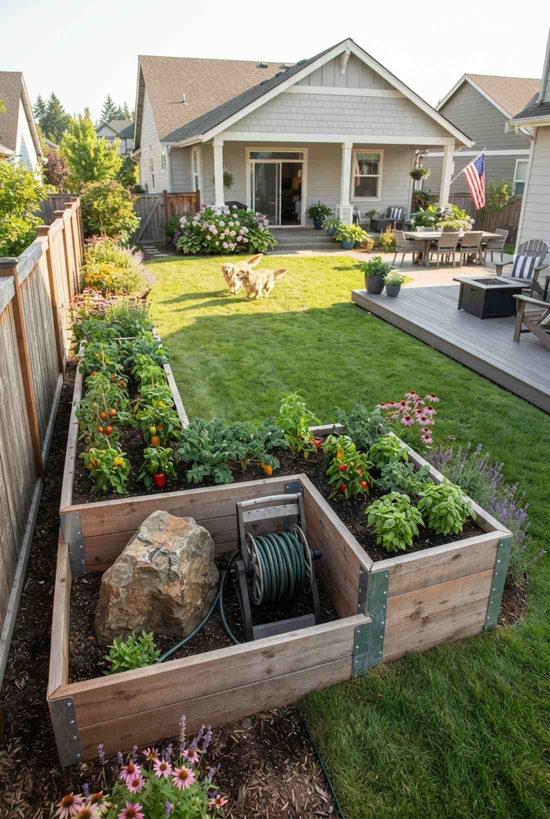 wrapped corner l beds