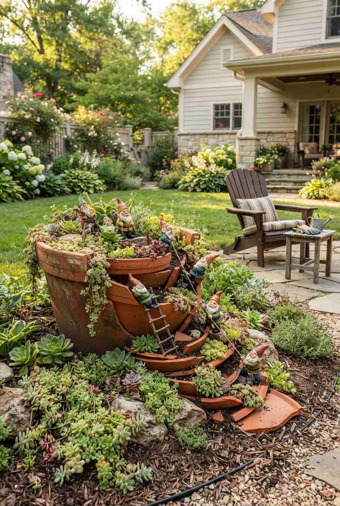 broken pot gnome cascade