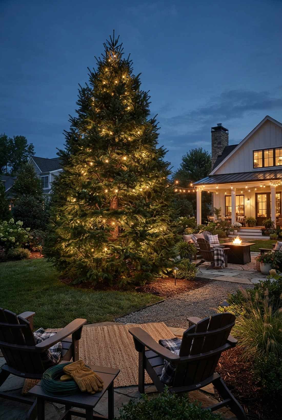 evergreen interior lighting