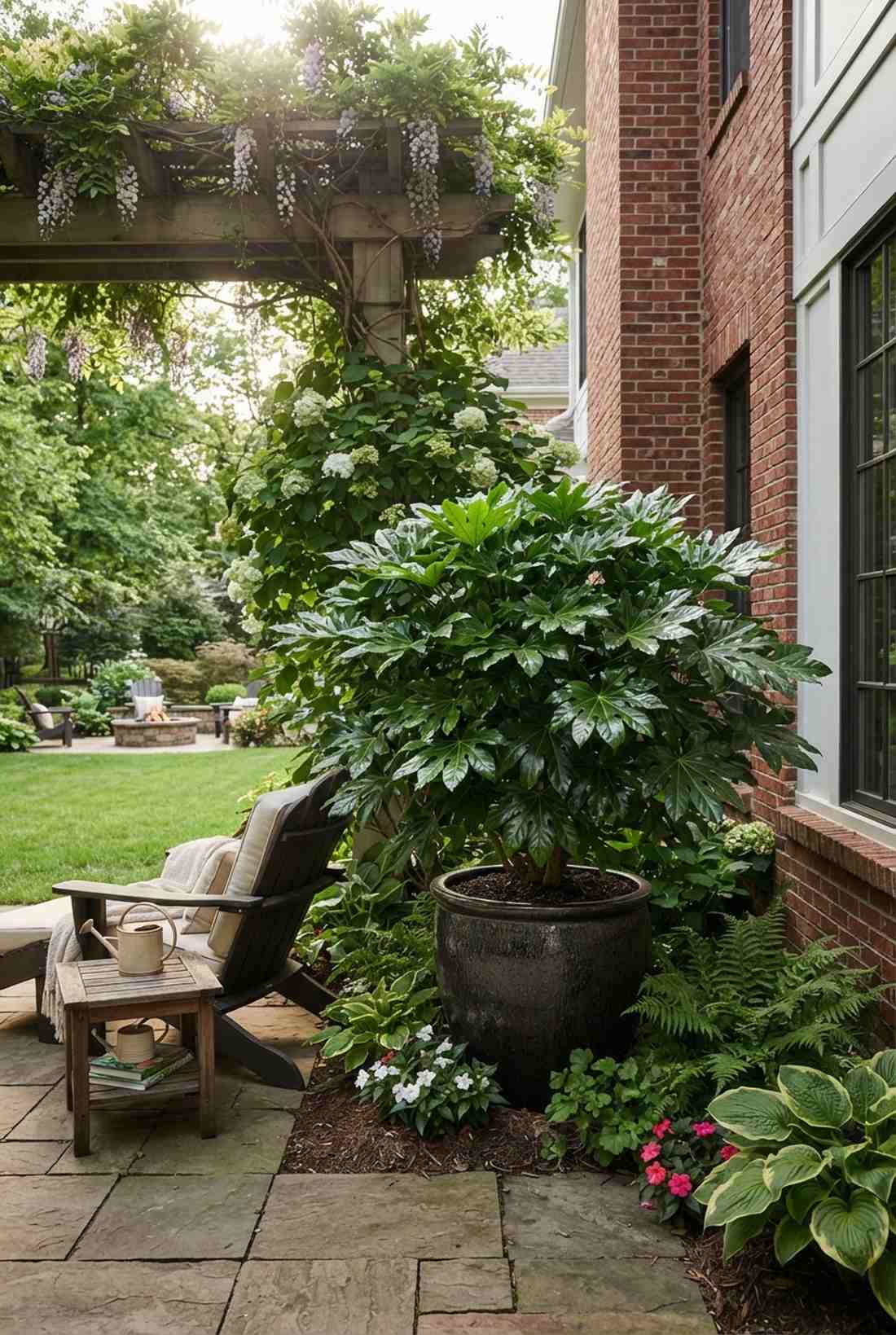 fatsia japonica japanese aralia