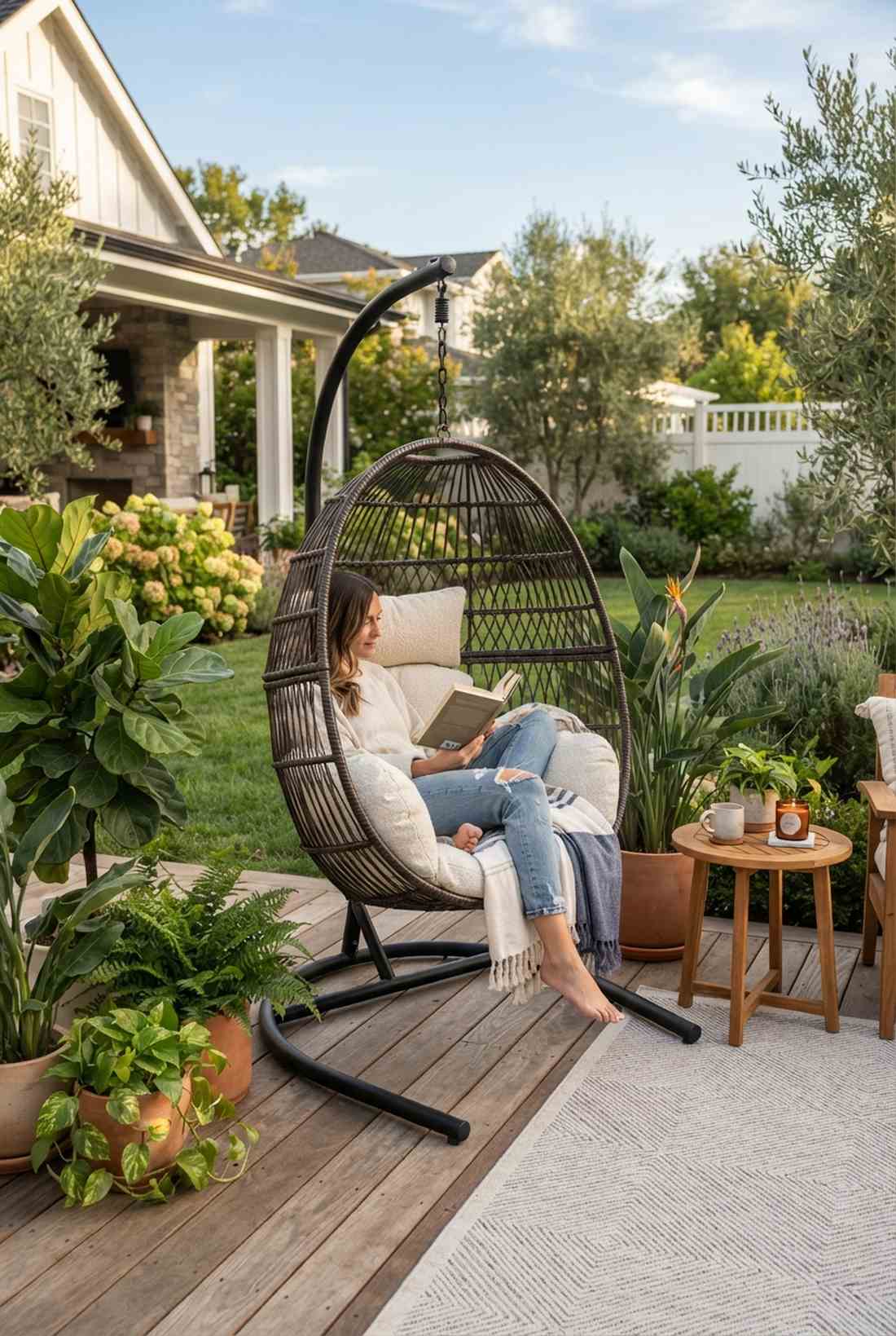hanging egg chairs
