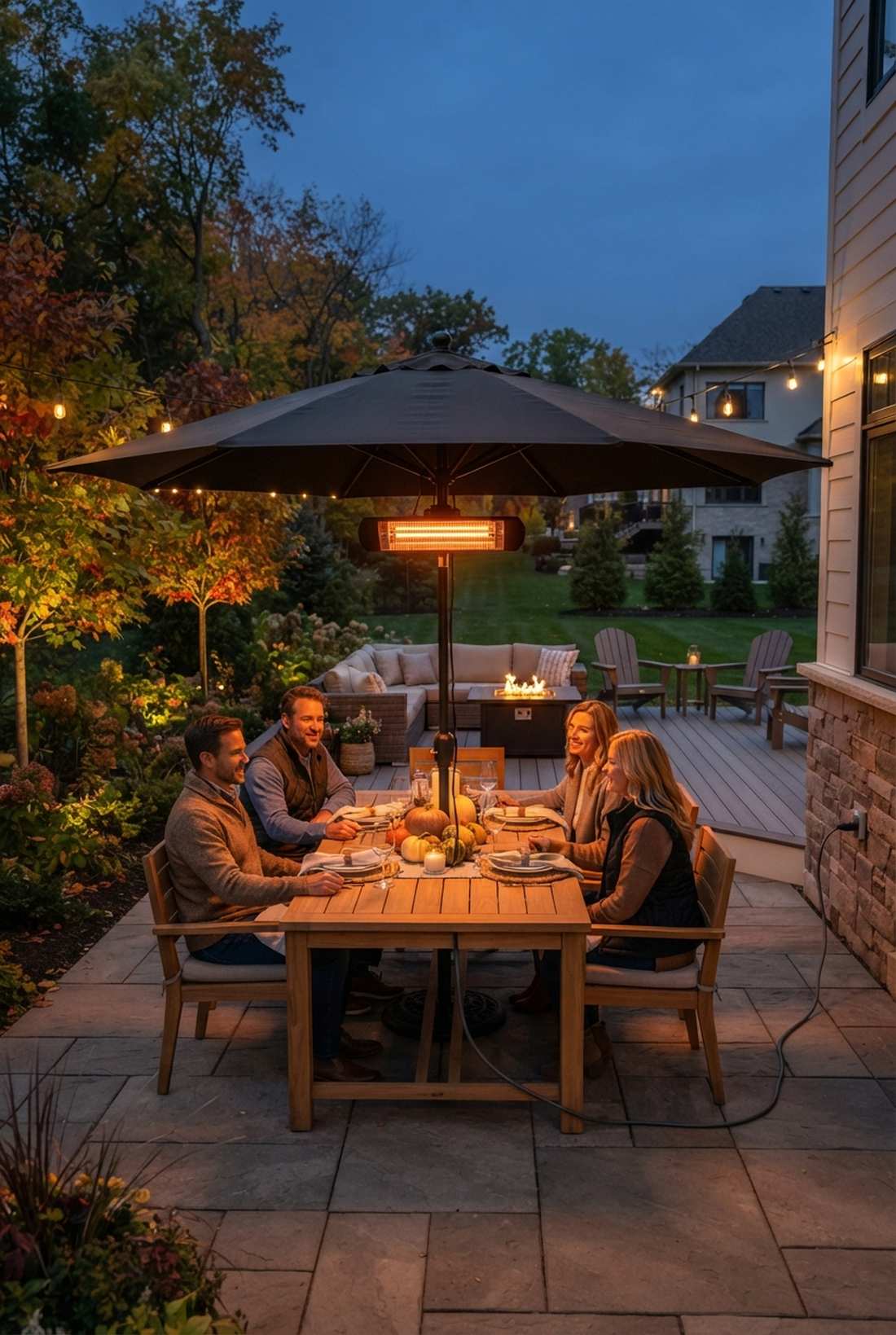 infrared umbrella heaters