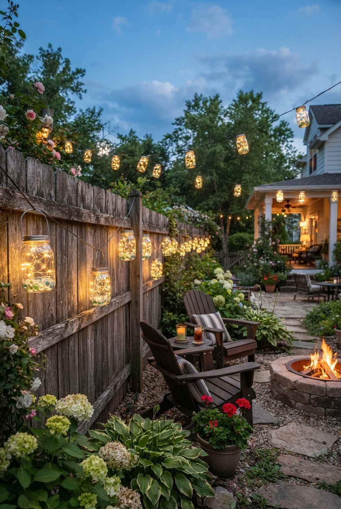 mason jar string lights