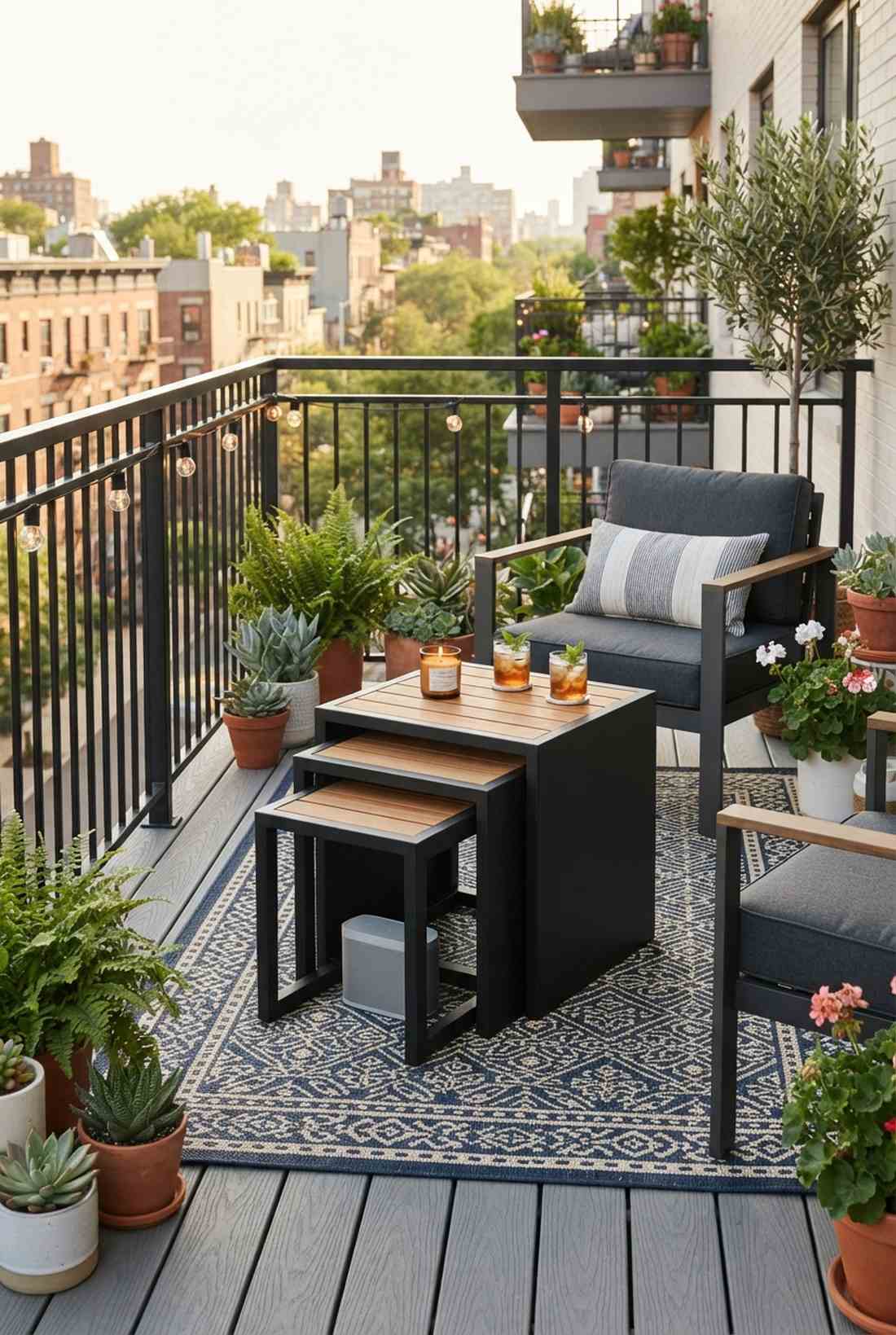 nested side table modules