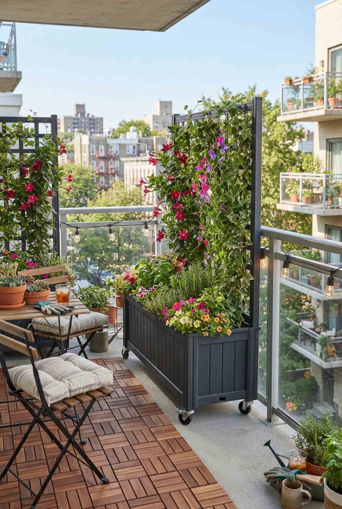 planter trellis combo