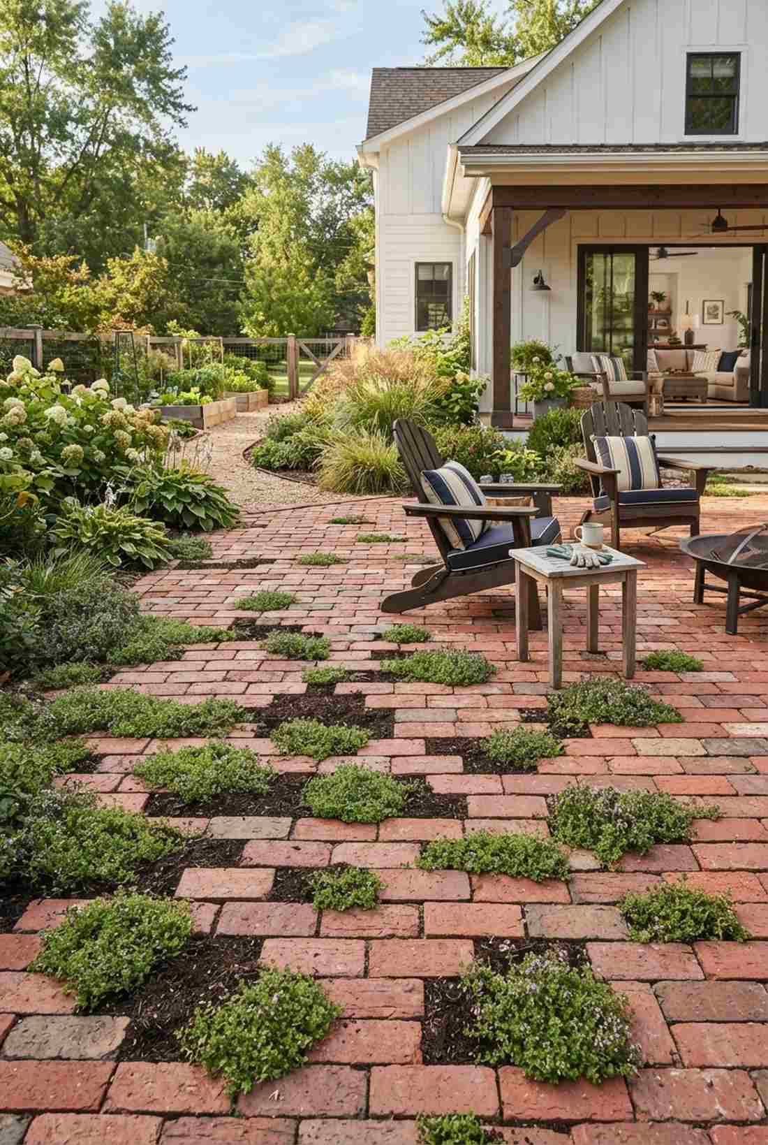 planting pockets in brick
