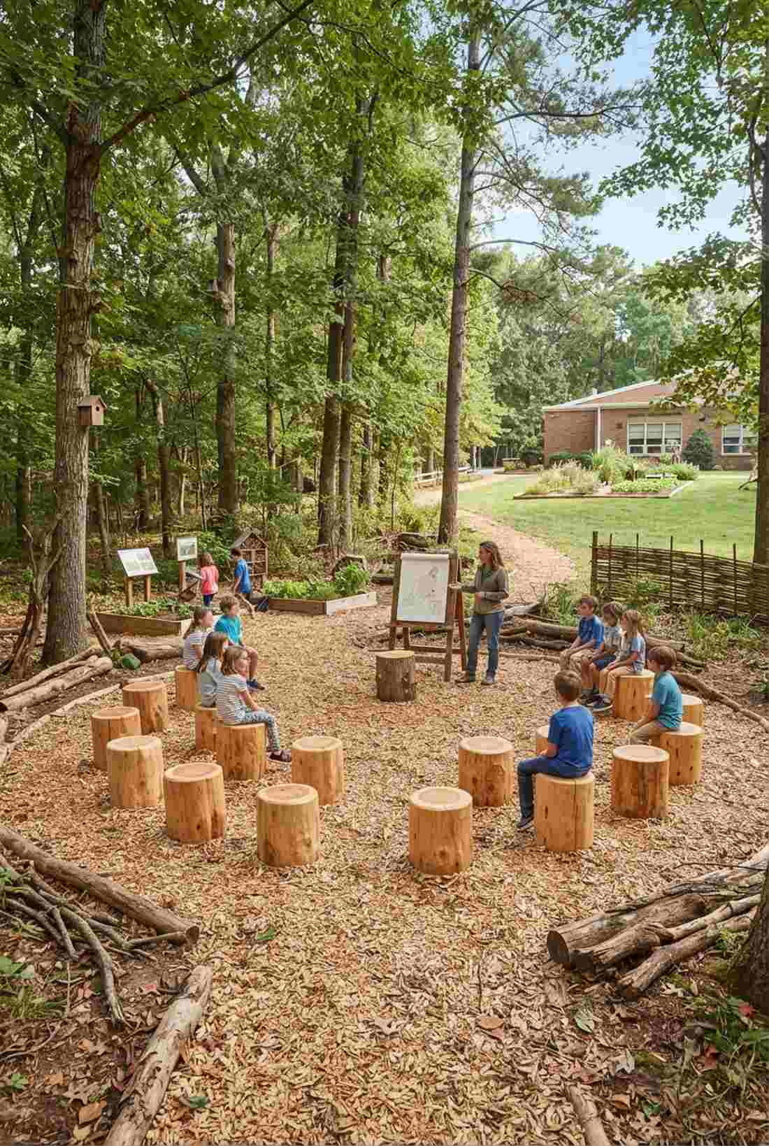 school outdoor classrooms