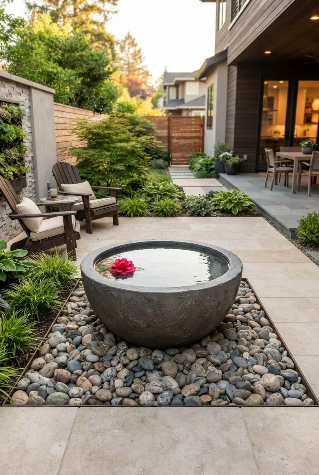 single focal point water bowl
