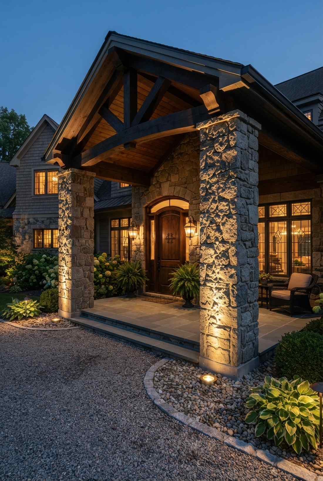 structural column uplighting