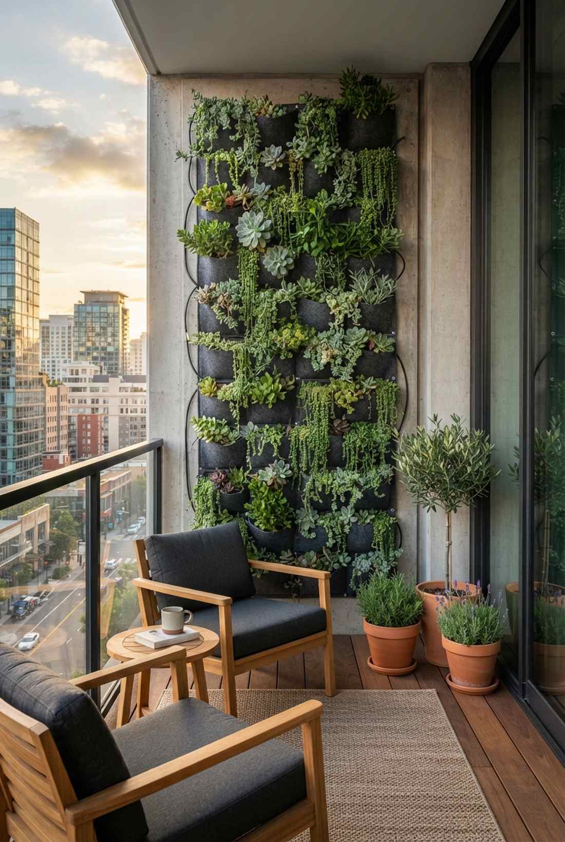 vertical wall garden