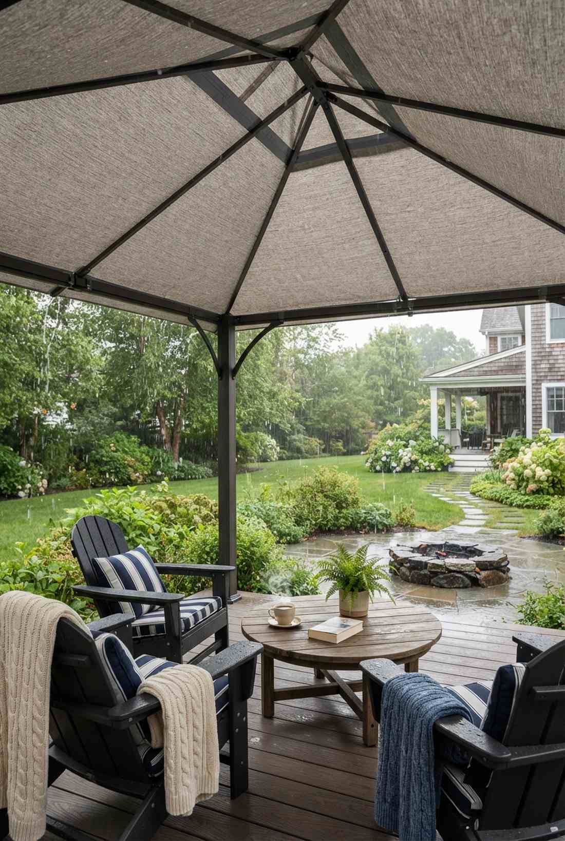waterproof coated canopy