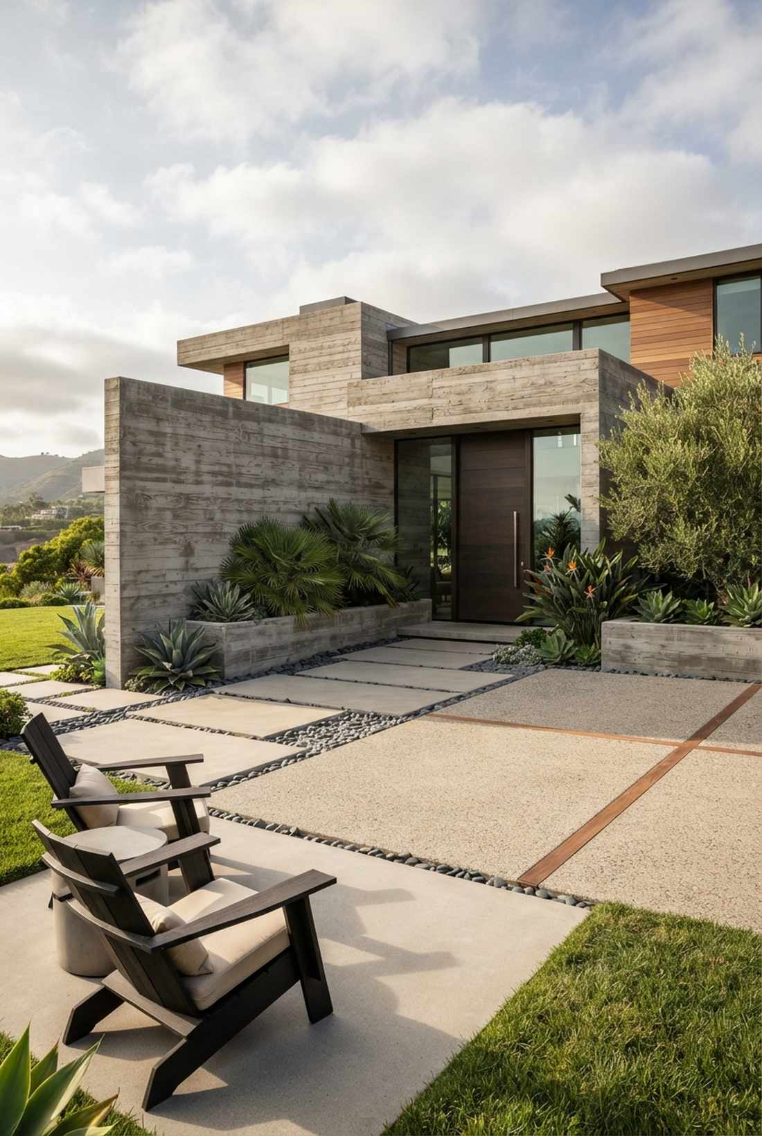 architectural concrete walls