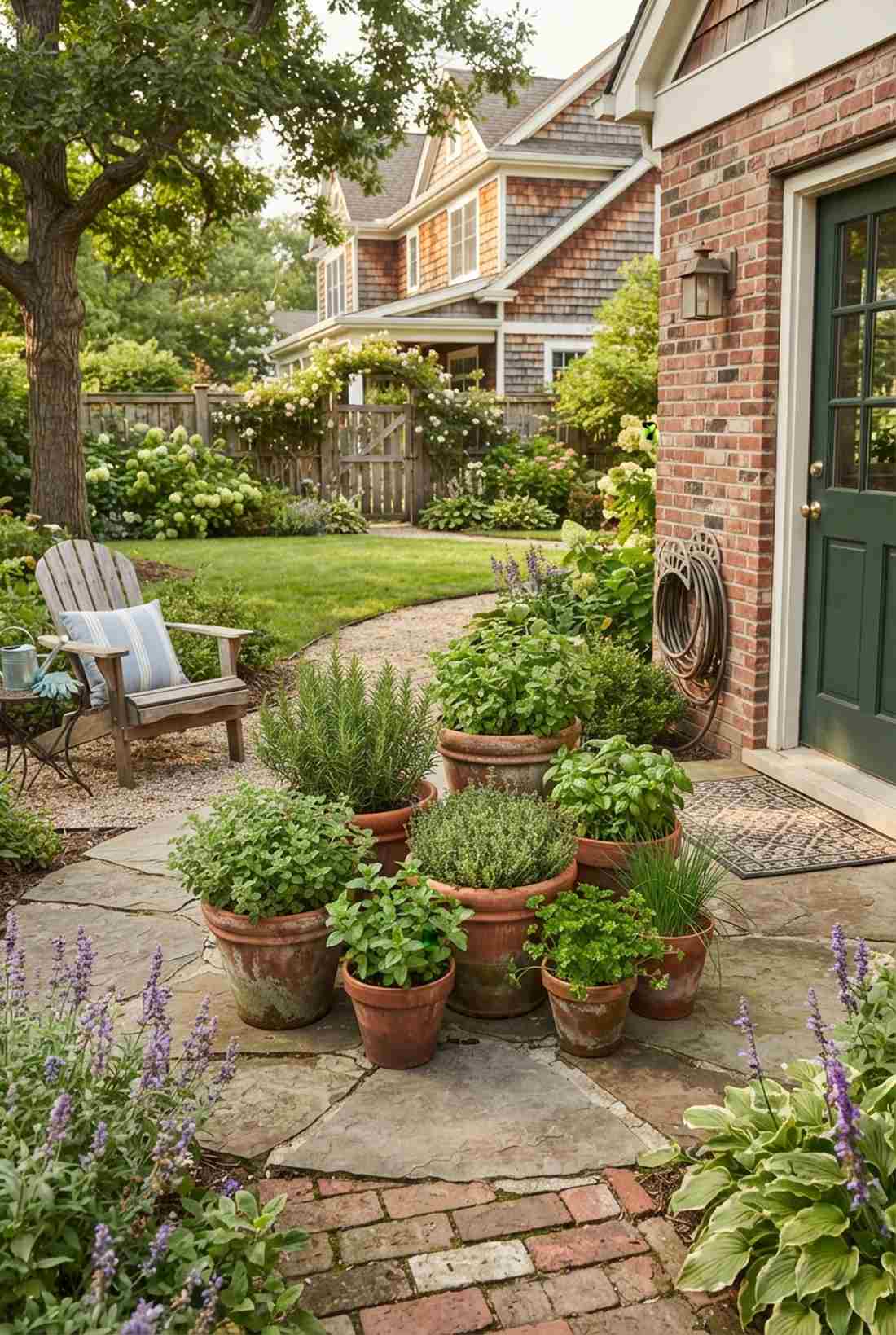 container herb kitchen garden