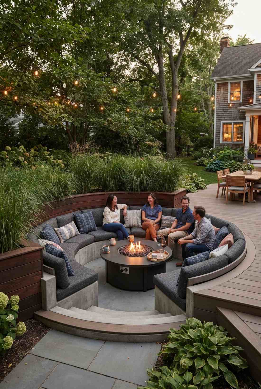 conversation pod seating