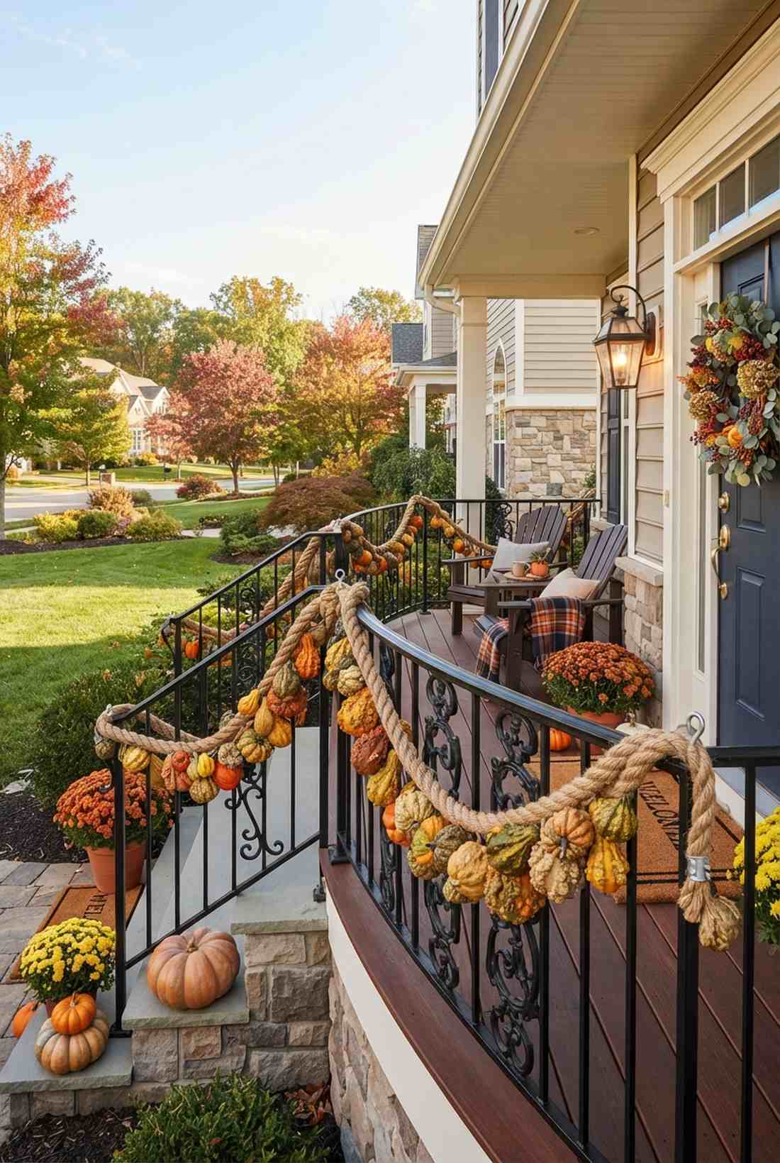 gourd garland swags