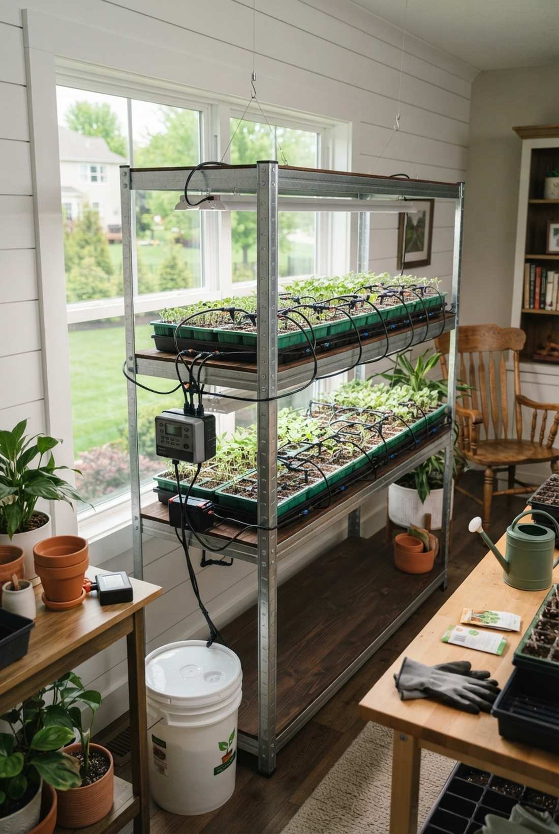 growers edition kit with drip irrigation