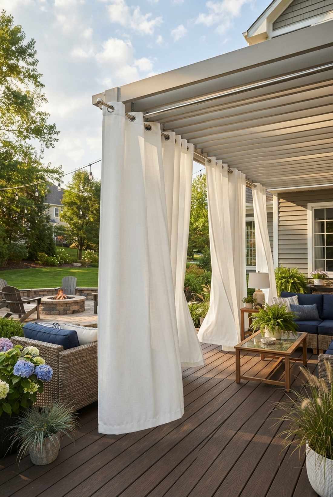 outdoor fabric curtains