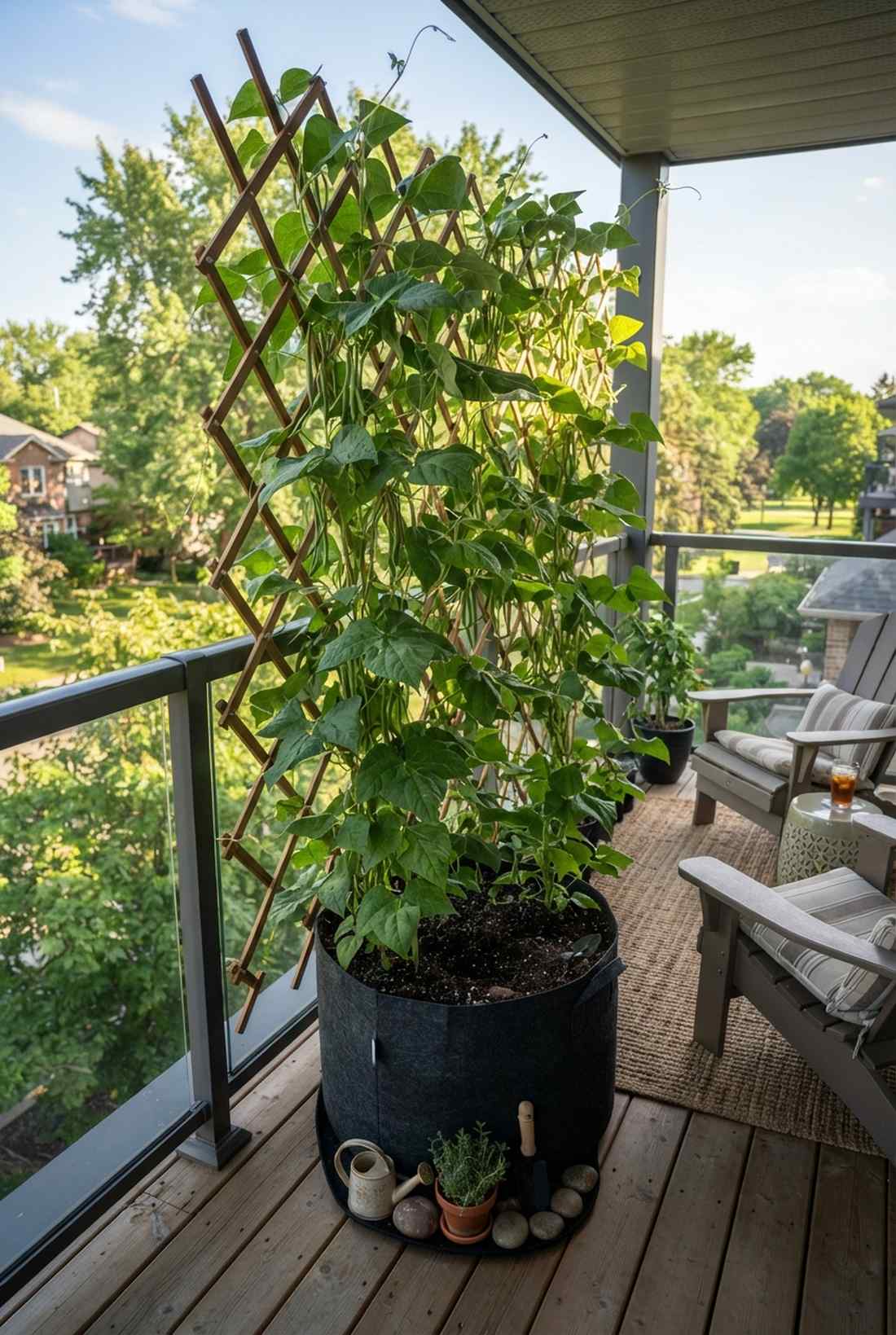 pole beans