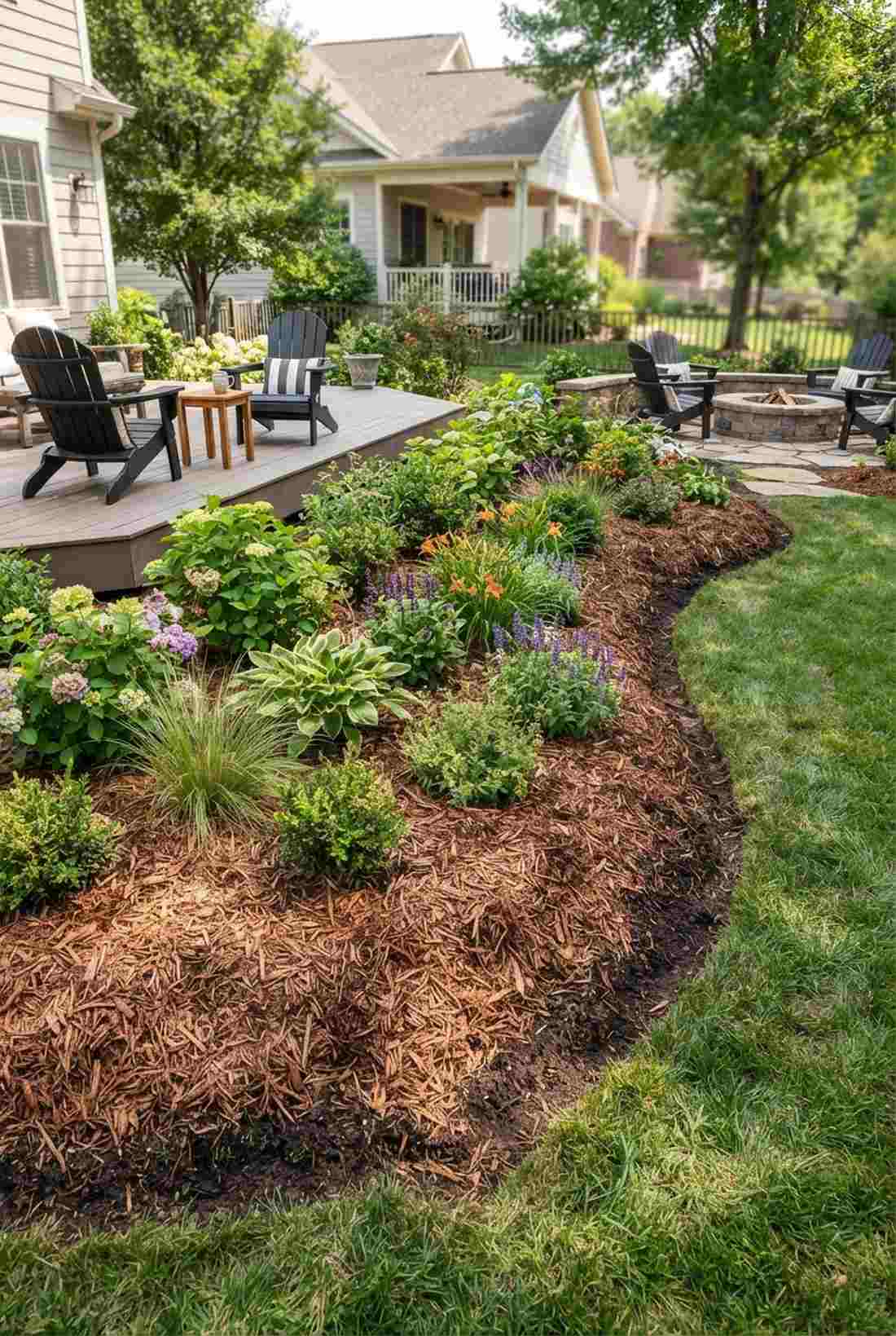raised berm perimeter