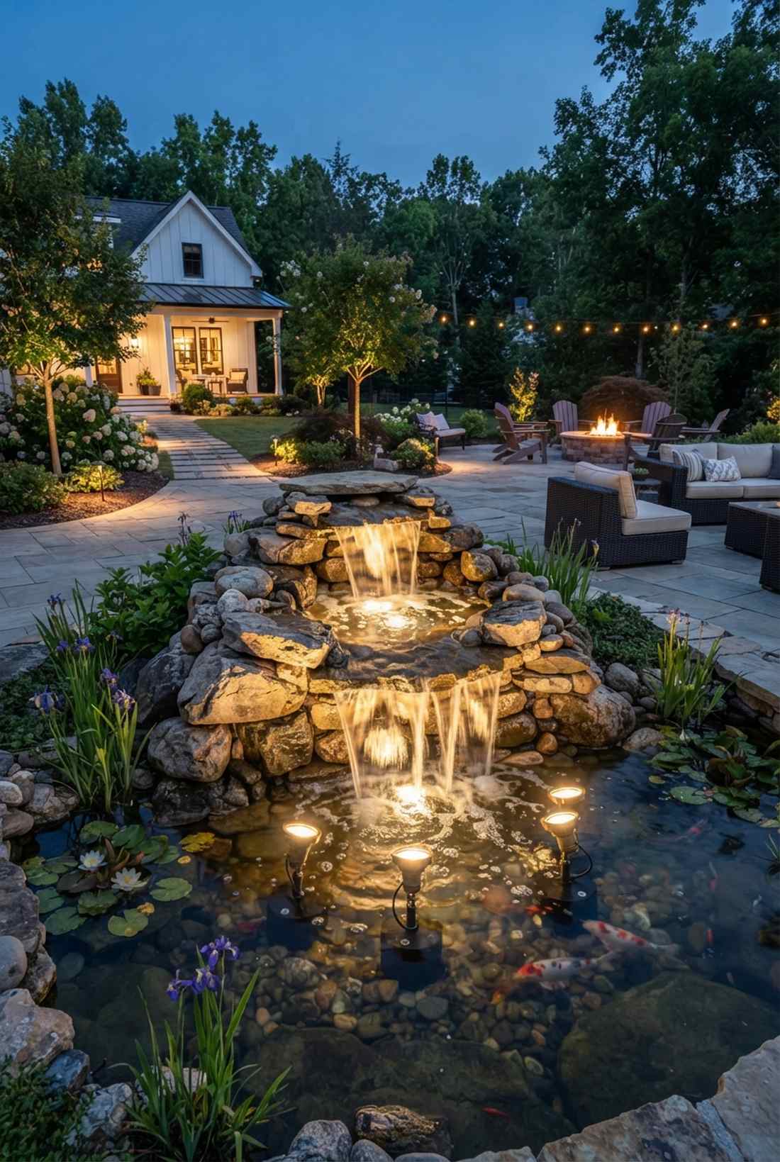 water feature submersible lights