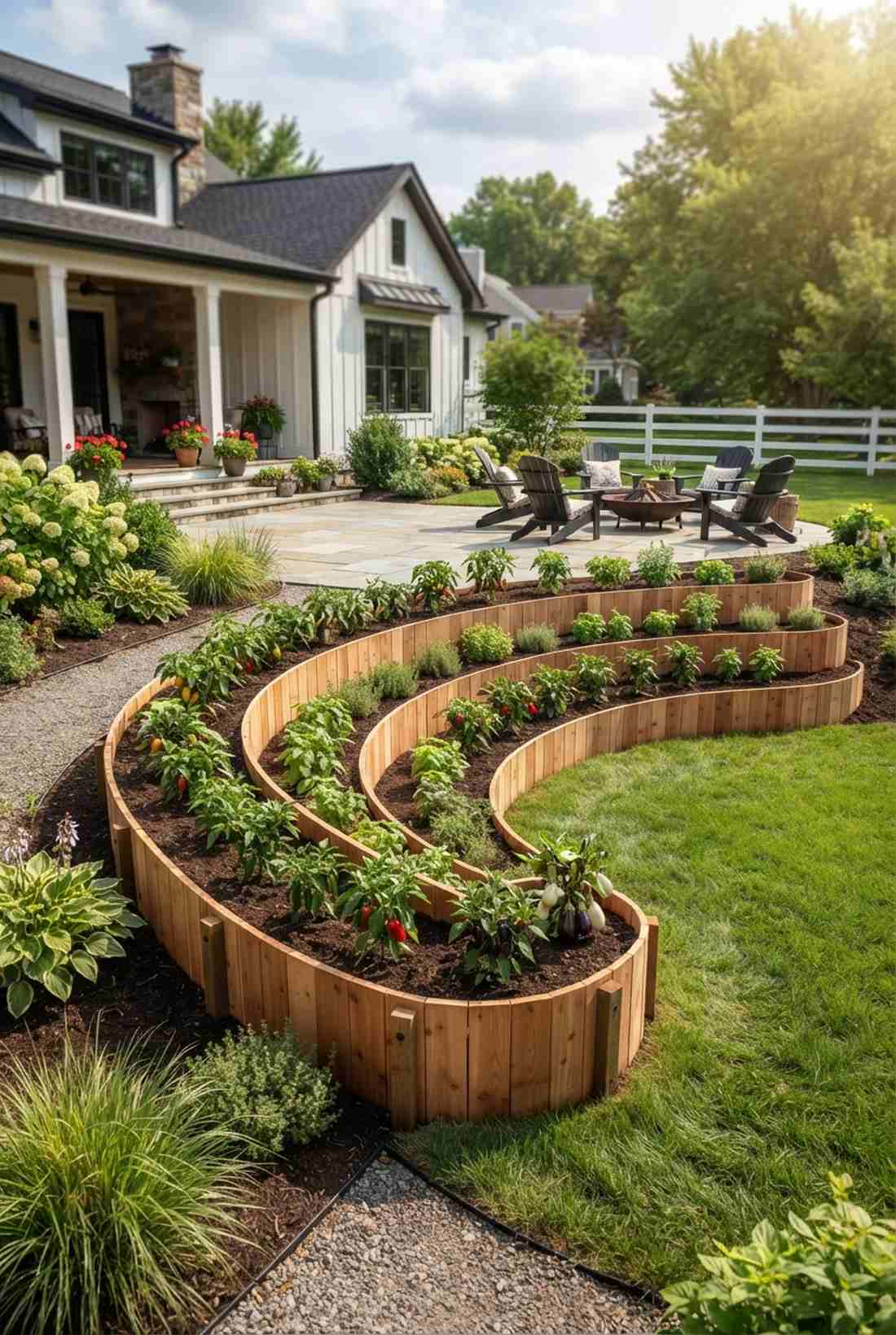 amphitheater curved tiers