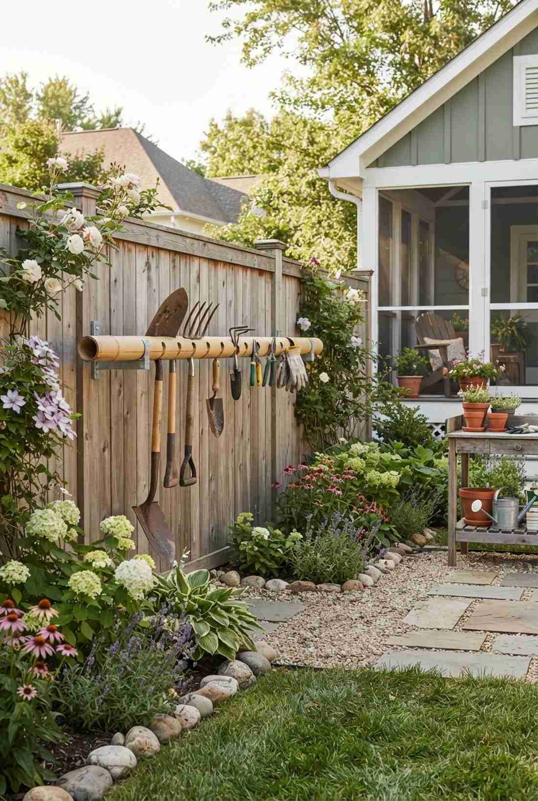 bamboo tool racks
