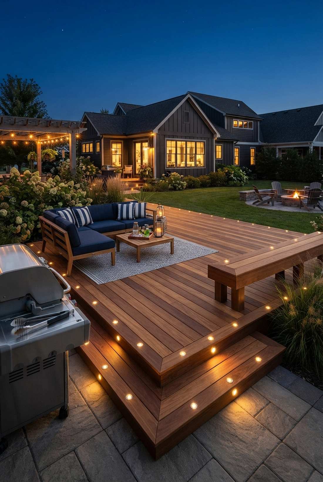 flush mount deck lights